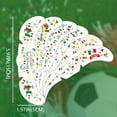 thumbnail image 2 of Football Party Celebration Face Stickers for Sports Events and Game Day Decorations 6PCS, 2 of 4