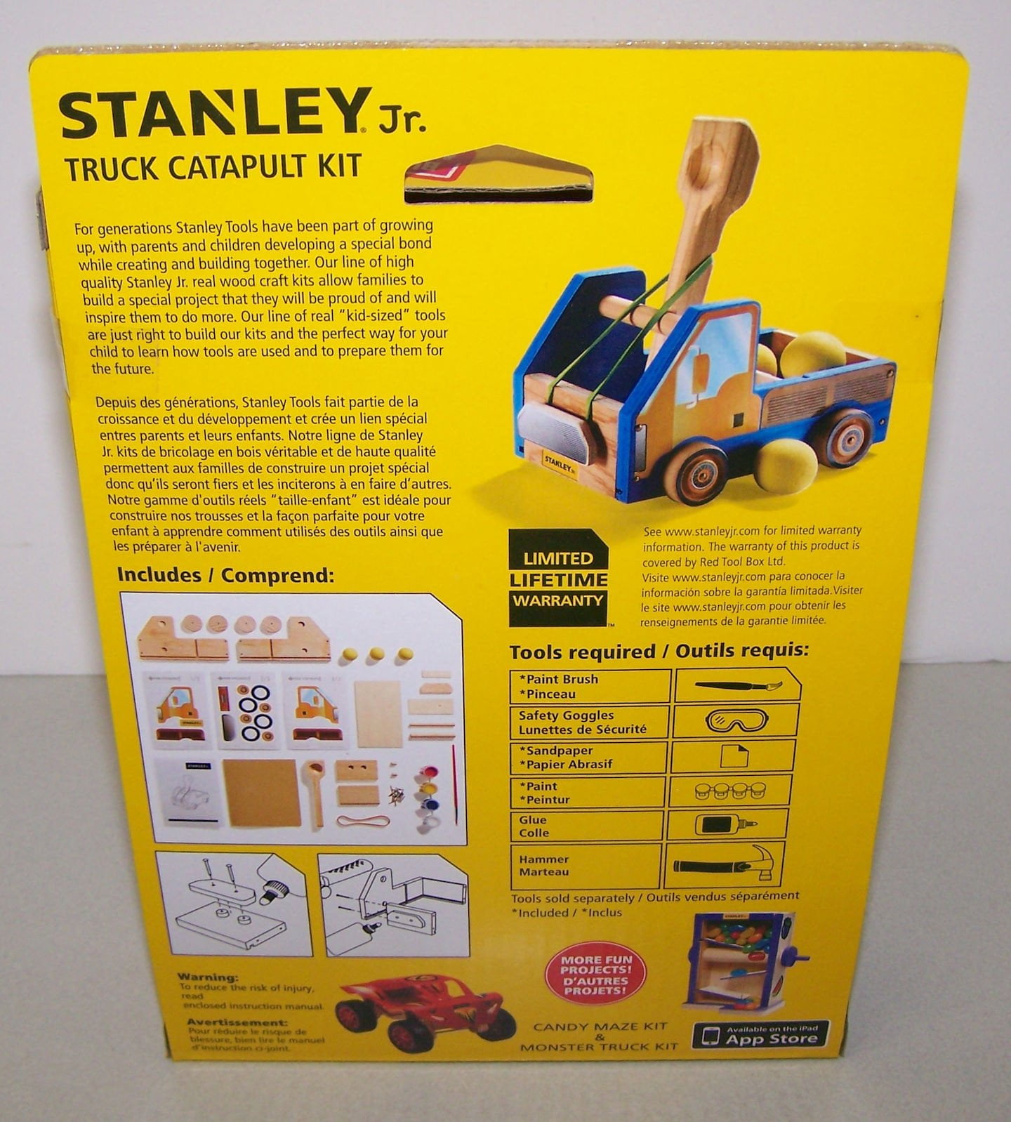 Truck Catapult Kit Stanley Jr. - RED TOOL BOX