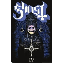 Ghost - Stained Glass Wall Poster, 22.375" x 34"