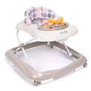 Wonder buggy Baby Walker, Fold Activity Walkers Helper with Adjustable Height and Removable Toy Tray for Baby