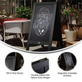 thumbnail image 5 of Flash Furniture Canterbury A-Frame Wood Magnetic Chalkboard Set in Black, 5 of 7