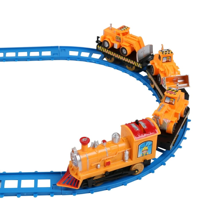 Toy Train for Toddlers, Battery Operated Toy Train Set with - Main Image
