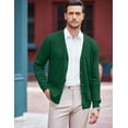 thumbnail image 5 of COOFANDY Mens Cardigan Sweater Casual Slim Fit V-Neck Button Down Knitted Sweaters, 5 of 7