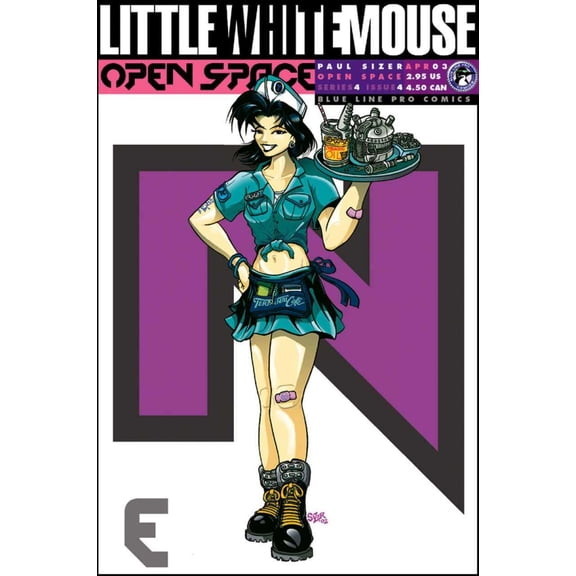 Little White Mouse: Open Space #4 VF ; Blue Line Pro Comic Book
