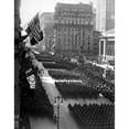 thumbnail image 2 of Victory Parade In Honor Of Returned Fighters Passing The Public Library History (24 x 36), 2 of 2