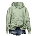 thumbnail image 3 of Fznquz Womens Hoodies under $10 Long Sleeve Trendy Graphic Hoodies Winter Casual Oversized Clothes, 3 of 4