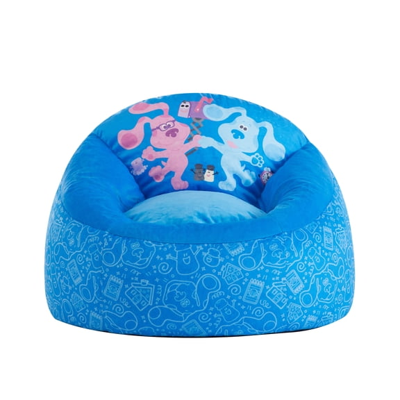 Nickelodeon Blue's Clues Bean Bag Chair, Blue Polyester
