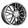 thumbnail image 2 of OE Creations Aluminum Rim PR121 18X9.5in Hyper Silver Dark Finish, 121H-896156, 2 of 2