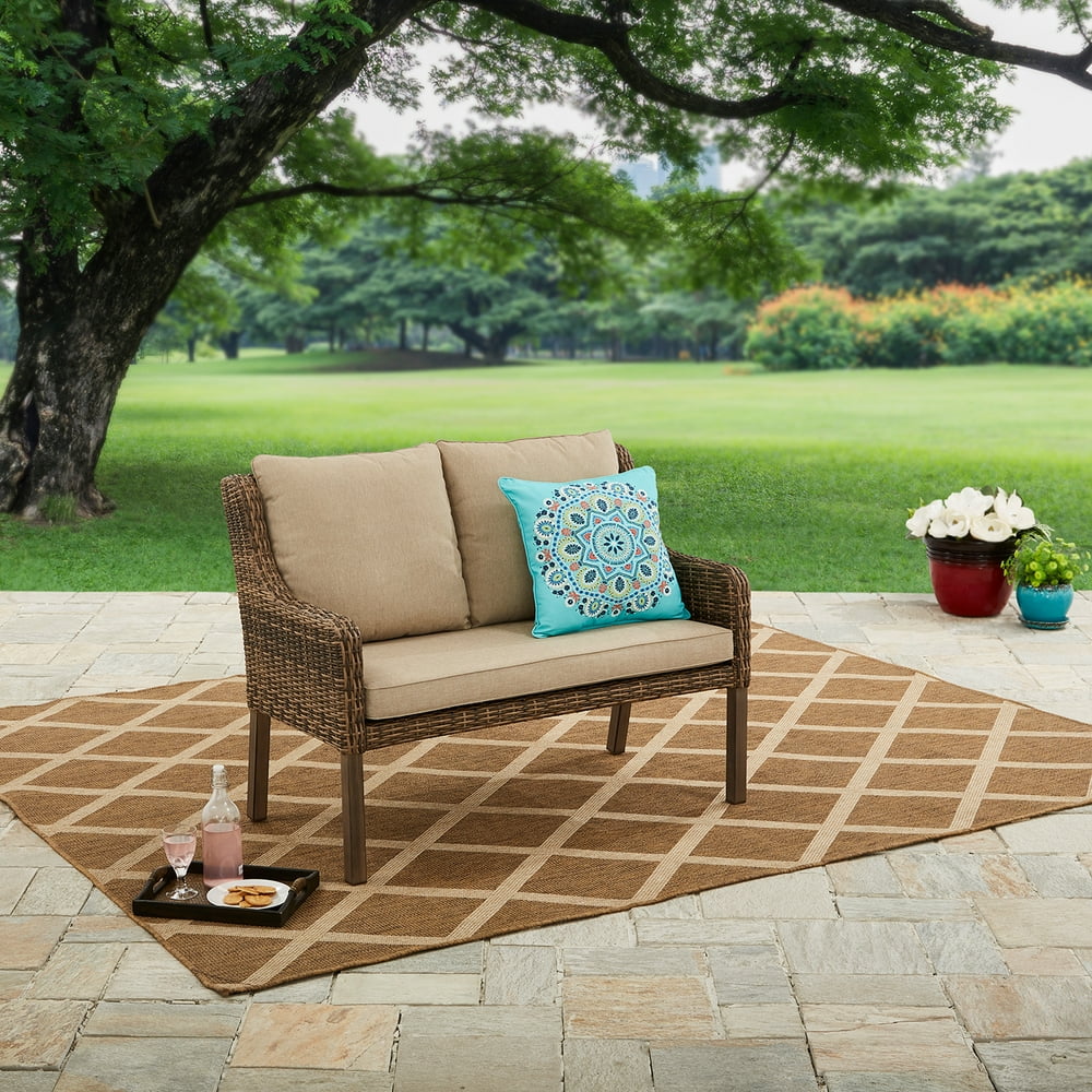 Better Homes & Gardens Hawthorne Park Outdoor Bench - Walmart.com