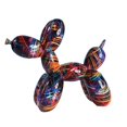 thumbnail image 1 of Estatuilla de animales YONGSHENG resina perro con globo brillante estilo 1, 1 of 2