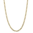 thumbnail image 6 of 14K Yellow Gold 4.75mm Flat Figaro Chain, 6 of 6