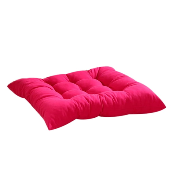 Fall Decor Savings! Sruiluo Outdoor Pillows Chair Sofa Seat Cushion Sofa Chair Seat Soft Cushion Indoor/Outdoor Decor for Garden Patio Home Kitchen Office Decor, Hot Pink