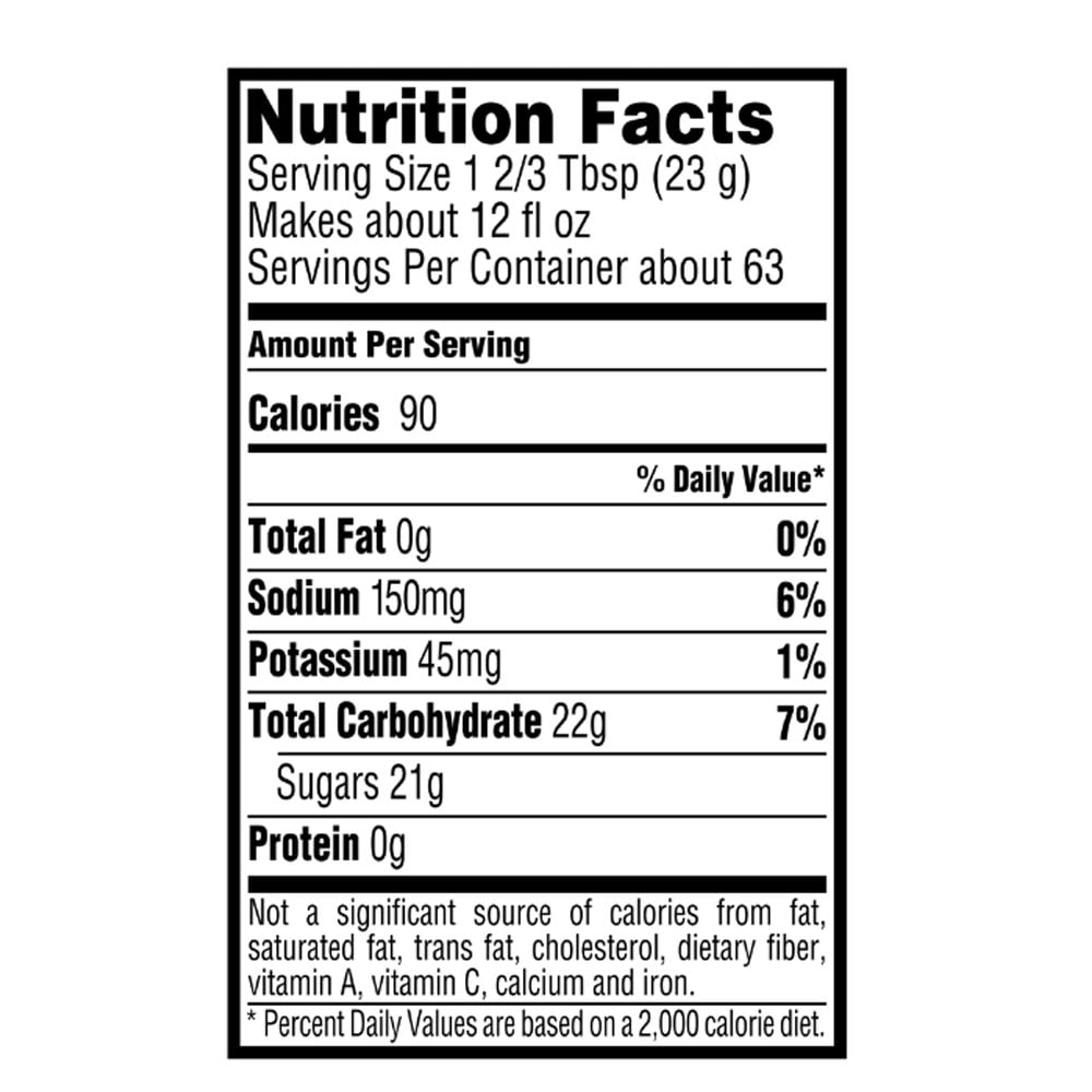 Gatorade Thirst Quencher Lemon Lime Drink Mix Powder, 51 oz Canister With Spoon