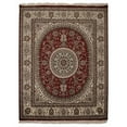 thumbnail image 2 of Rugsotic Carpets Hand Knotted Isfahan, Oriental Wool Area Rug, Red, 8'x10', 2 of 5