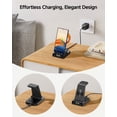 thumbnail image 6 of Wireless Charger for Samsung Z Flip 8/S26 Ultra/S26+, 3-in-1 Charging Station for Galaxy S25 Ultra/S25/S24/S23/S22, Galaxy Watch 8/8 Classic/7/Ultra/6/5/4, Galaxy Buds4 Pro/4 (No Adapter), 6 of 9