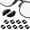Black, variant on GIXUSIL Non Slip Nose Grips ,Anti-Slip Heighten Air Chamber Glasses Grips: 10 Pairs Clear Silicone Nose Pads for Full Plastic Frames and Sunglasses