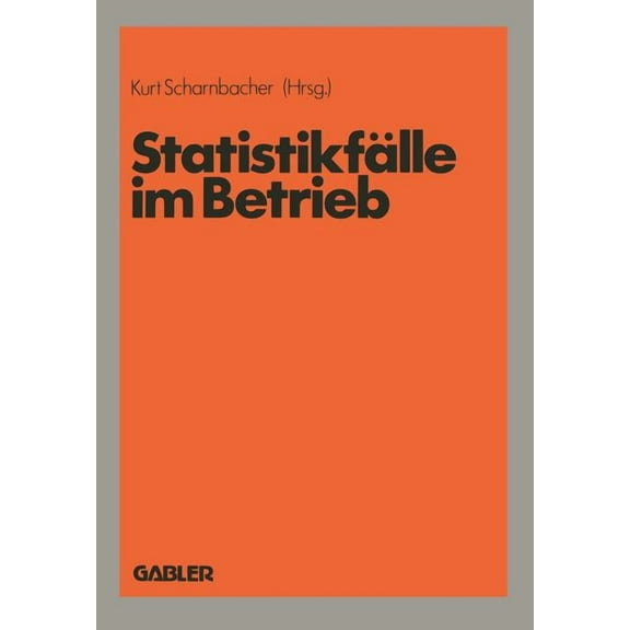 StatistikfÃ¤lle Im Betrieb, (Paperback)