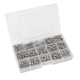 thumbnail image 5 of Kit surtido de tornillos M3, juego combinado de tornillos con cabeza hexagonal de acero inoxidable 304, tuercas y arandelas, 5 of 15