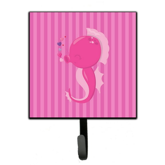 Pink Seahorse Leash or Key Holder Pink