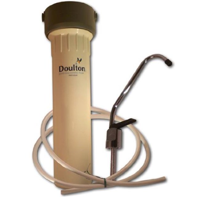 Commercial Water Distributing DOULTON-W9330958 Supercarb Plastic Inline Filter System