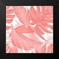 thumbnail image 2 of Kimberly, Allen 12x12 Black Modern Framed Museum Art Print Titled - Tropic Coral 1, 2 of 5