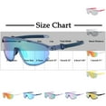thumbnail image 3 of Frwgonr Youth Baseball Sunglasses for Boys Girls Softball Cycling Sports Sunglasses for Kids Lightweight Frame Blue, Size 2T-12, 3 of 3