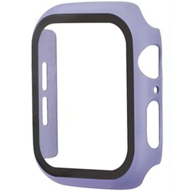 Vidrio + cubierta para Apple Watch case 8 7 6 SE 5 3 iWatch accesorio Protector de pantalla Apple watch serie 44mm 40mm 41mm 45mm 42mm 38mm Dengxun unisex