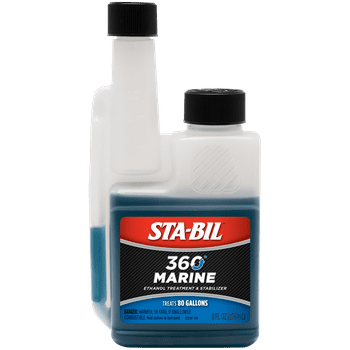 STA-BIL 360 Marine Ethanol  and Fuel Stabilizer - Prevents Corrosion - Helps Clean Fuel System For Improved In-Season Performance - Treats Up To 80 Gallons, 8 fl. oz. (22239)