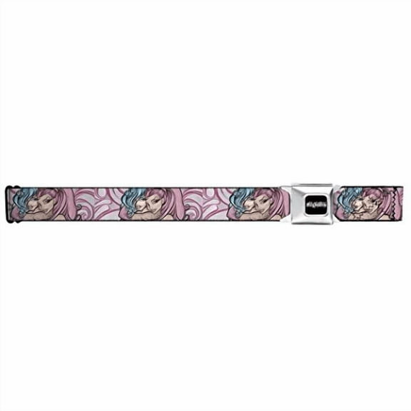 Sexy Ink Girls Seatbelt Belt - No Glove, No Love Webbing