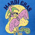 thumbnail image 3 of CafePress - Mardi Gras Flamingo T Shirt - Womens Football Shirt, 3 of 4