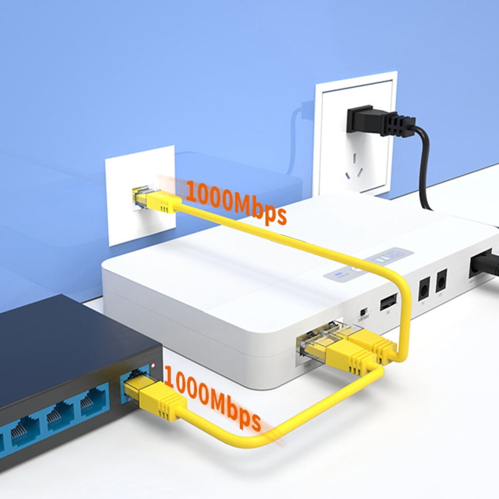Reliable UPS 10400mAh Power Backup for Surveillances Systems Networking Device
