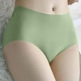 thumbnail image 2 of GigrtiJin Womens Udnerwear Solid Color No Show Mid Cut Underpants Sweatproof Comfortable Panties Briefs, 2 of 4