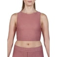 thumbnail image 3 of Women's Crop Top and Boyshort Loungewear, 2-Piece Set, 3 of 4