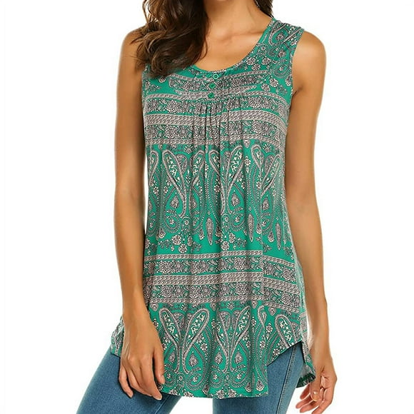 Women's Sleeveless Tunics