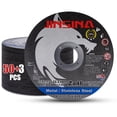thumbnail image 1 of Ruedas de corte JINSINA 53 unidades para metal y acero inoxidable, 1 of 7
