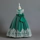 thumbnail image 3 of Ropa para niños, vestido para niños, vestido de princesa de encaje de malla, vestido de niña de las flores con actuación de piano, 3 of 5