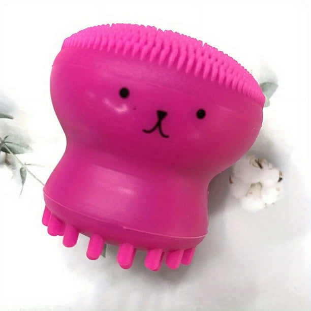 Deep Clean Your Pores with this Silicone Octopus Face Cleaner Brush - Facial Massager & Washing Beauty Instrument