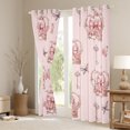 thumbnail image 3 of Manfei Pink Princess Crown Blackout Curtains Set of 2 (52x84 Each),Girl Fairy Tale Window Curtains,Dreamy Butterfly Curtains and Drapes For Teens,Breathable Home Decor, 3 of 6