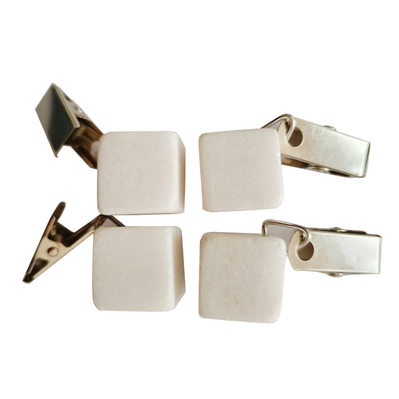 Tizuqe 4pcs Tablecloth Weights with Clips for Outdoor Party Picnic Table Decoration