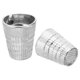 thumbnail image 4 of Uxcell Dedales de Metal para Coser, Protector de Dedo para Dedal, Plata 4 Piezas, 4 of 6