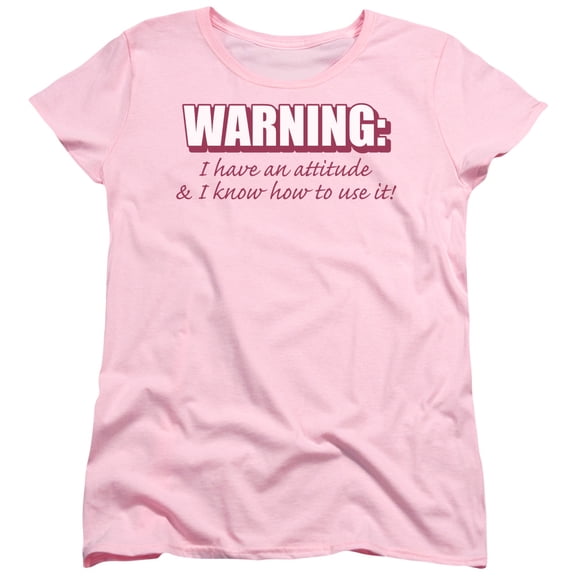- I Have An Attitude - Women's Short Sleeve Shirt - Medium