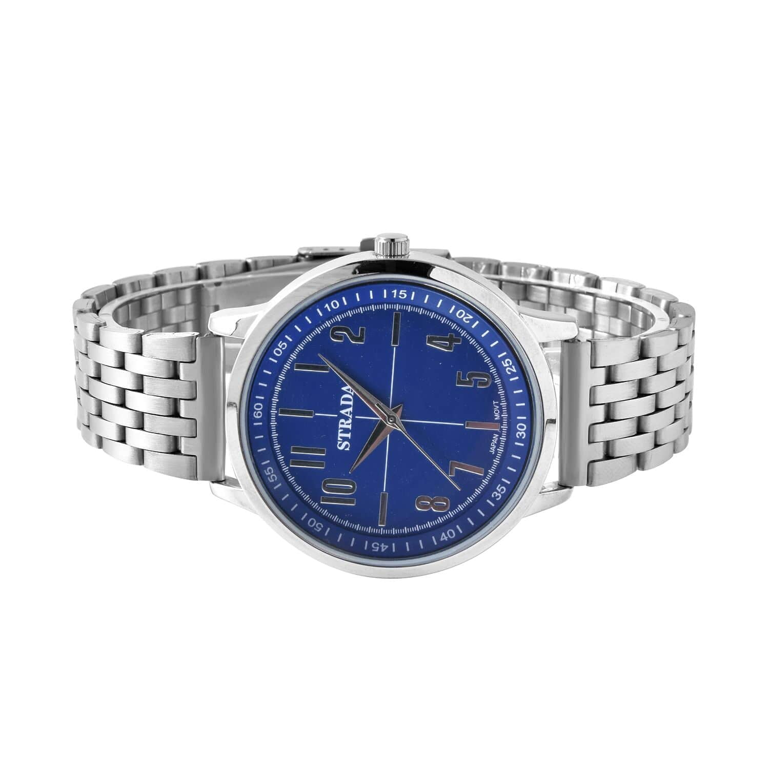 Shop LC Strada Japanese Movement Dark Blue Dial Scratch Resistant