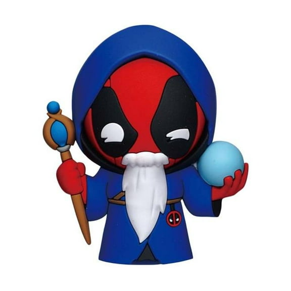 Deadpool Wizard 3D Foam Magnet