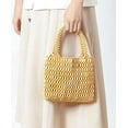 thumbnail image 3 of CoCopeaunts Womens Wooden Handbag with Inner Pocket Stylish Handmade Square Tote Bag Beach Bag for Travel Vacation, 3 of 8