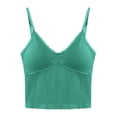 thumbnail image 3 of Fashion Solid Color Built In Bra Strap Camisole Top with Design for Everyday Comfort and Versatility, 3 of 3