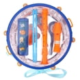 thumbnail image 1 of WEUVEB 1 Set Toddler Musical Instruments Plastic Assorted Color for Sensory Experience Development, 1 of 5