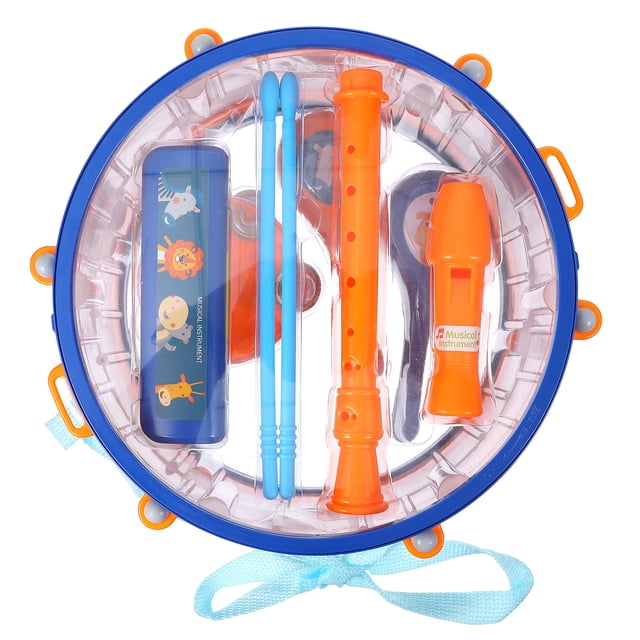 WEUVEB 1 Set Toddler Musical Instruments Plastic Assorted Color for Sensory Experience Development