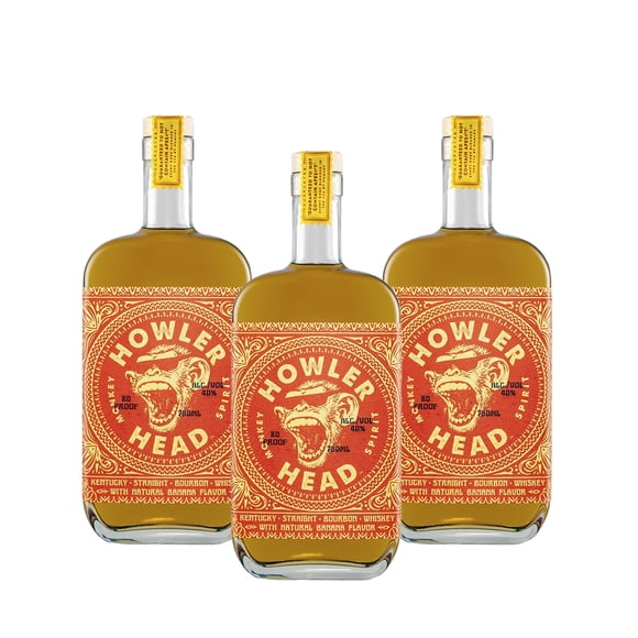 Pack De 3 Whisky Howler Head 750Ml