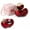 Red 1V1, variant on Wuztai Eternal Rose Spherical Jewelry Box with Double Opening, Acrylic Ring Gift Case for Necklaces Earrings, Rose Shaped Storage with Soft Interior