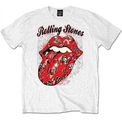 The Rolling Stones T-Shirt Tatouage pour Adulte